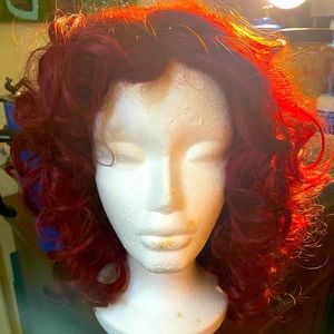 Burgundy Wig